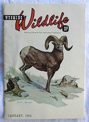 Bild des Verkufers fr Wyoming Wildlife January 1964 zum Verkauf von Argyl Houser, Bookseller