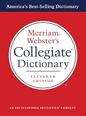 Imagen del vendedor de Merriam-Webster's Collegiate Dictionary, 11th Edition, Laminated Hardcover, Plain-Edged a la venta por ZBK Books