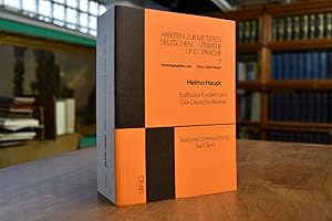 Bild des Verkufers fr Der deutsche Redner. Text und Untersuchung. Teil 1: Text (apart). Arbeiten zur mittleren deutschen Literatur und Sprache Bd. 7 zum Verkauf von Gppinger Antiquariat