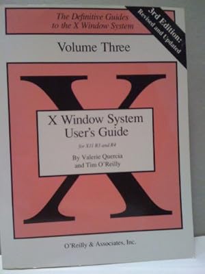Immagine del venditore per X Window System User's Guide (Definitive Guides to the X Window System) venduto da ZBK Books