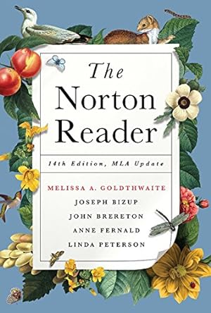 Seller image for The Norton Reader with 2016 MLA Update for sale by ZBK Books