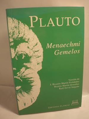 Seller image for Menaechmi - Gemelos for sale by Librera Antonio Azorn