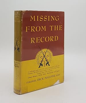 MISSING FROM THE RECORD