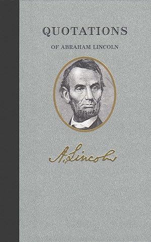 Image du vendeur pour Quotations of Abraham Lincoln mis en vente par moluna