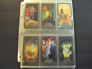 Incomplete Set Superman Platinum Ed Cards Missing #84-90