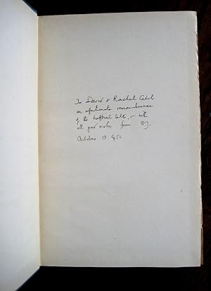 Bild des Verkufers fr Inward Companion: poems zum Verkauf von James Fergusson Books & Manuscripts