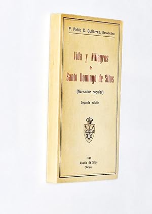 Seller image for VIDA Y MILAGROS DE SANTO DOMINGO DE SILOS for sale by Libros con Vidas