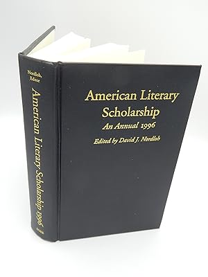 American Literary Scholarship: An Annual 1996