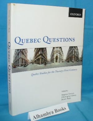 Seller image for Quebec Questions : Quebec Studies for the Twenty-First Century for sale by Alhambra Books