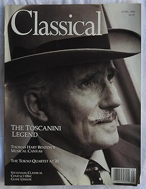 Imagen del vendedor de Classical Magazine April 1990 Volume 2, No. 4 a la venta por Argyl Houser, Bookseller