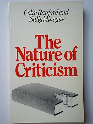Seller image for THE NATURE OF CRITICISM for sale by GfB, the Colchester Bookshop
