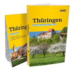 Seller image for ADAC Reisefhrer plus Thringen: Mit Maxi-Faltkarte und praktischer Spiralbindung for sale by Express-Buchversand