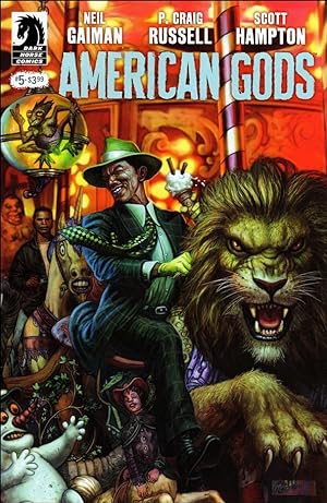 Imagen del vendedor de AMERICAN GODS Issue 5 (1st print - Neil Gaiman - 2017) a la venta por Comics Monster