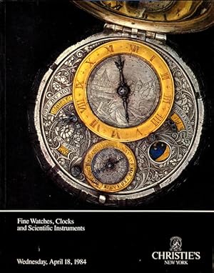 Fine Watches, Clocks and Scientific Instruments