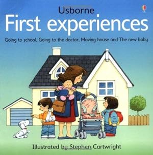 Imagen del vendedor de Moving Home", "Going to the Doctor", "New Baby", "Going to School" (Usborne First Experiences) a la venta por WeBuyBooks 2