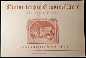 Kleine leichte Clavierstücke verschiedener Art ( um 1750 )