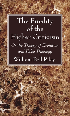 Immagine del venditore per The Finality of the Higher Criticism (Hardback or Cased Book) venduto da BargainBookStores
