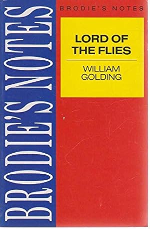 Immagine del venditore per Brodie's Notes on William Golding's "Lord of the Flies" (Pan study aids) venduto da WeBuyBooks 2