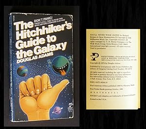 Seller image for The Hitchhiker's Guide to the Galaxy (First Pocket Books Printing Stated) for sale by Bookcharmed Books IOBA