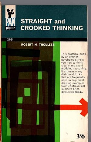 Imagen del vendedor de STRAIGHT AND CROOKED THINKING a la venta por Mr.G.D.Price