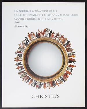 Un Souhait a Traverse Paris. Collection Marie-Laure Bonnaud-Vautrin Oeuvres Choisi de Line Vautrin