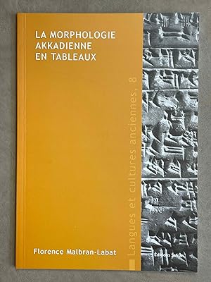 Imagen del vendedor de La morphologie akkadienne en tableaux a la venta por Meretseger Books