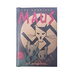Bild des Verkufers fr MAUS Complete Edition With Leather Cover Hardback Comic Book Personalized Limited Edition zum Verkauf von LeatherCoveredBooks