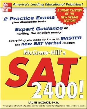 Seller image for McGraw-Hill's Sat 2400! : A Sneak Preview of the New Sat I Verbal Section for sale by GreatBookPrices