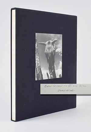 Seller image for [INSCRIBED COPY] Georgia O'Keeffe, The Artist's Landscape. Photographs by Todd Webb for sale by James Arsenault & Company, ABAA