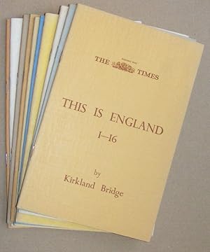 Bild des Verkufers fr This is England 1-176, reprinted from The Times [Ten volumes] zum Verkauf von Nigel Smith Books