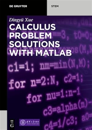 Seller image for Calculus Problem Solutions With Matlab for sale by GreatBookPrices