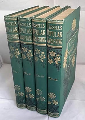 Bild des Verkufers fr CASSEL'S POPULAR GARDENING 4 VOLUME SET (IN 2 BOOKS) zum Verkauf von WeBuyBooks 2