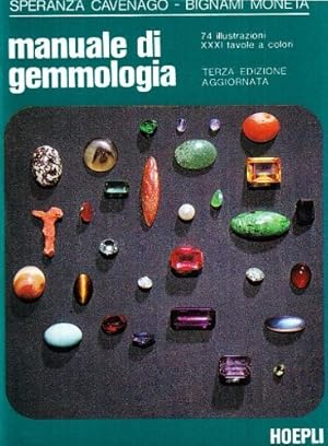 Seller image for Manuale di gemmologia. for sale by FIRENZELIBRI SRL