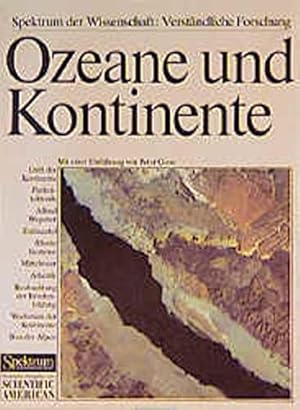 Bild des Verkufers fr Ozeane und Kontinente: Ihre Herkunft, ihre Geschichte und Struktur zum Verkauf von Gabis Bcherlager