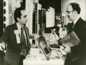 Foto Filmszene Der Dialog, Schauspieler Gene Hackman und John Cazale, Pressefoto