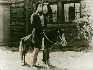Foto Filmszene, Gastfreundschaft, Schauspieler Buster Keaton, Pressefoto