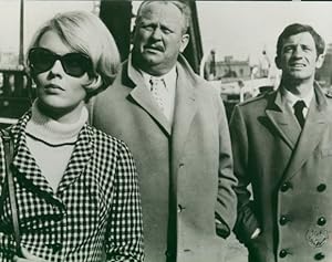 Foto Filmszene "Der Boss hat sich was ausgedacht", F/D 1964, Jean Seberg, J.-P. Belmondo, G. Fröbe