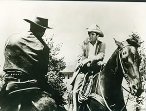 Foto Filmszene, Der Mann ohne Furcht, Schauspieler Glenn Ford, Pressefoto