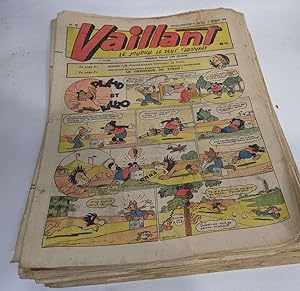 Lot de 29 journaux "Vaillant le journal le plus captivant": N° 82-89 / 137-147 / 151-155 / 158-16...