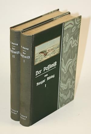 Image du vendeur pour Der Pessimist. Erzhlung. mis en vente par Antiquariat Gallus / Dr. P. Adelsberger