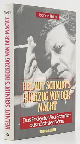 Bild des Verkufers fr Helmut Schmidt's Rckzug von der Macht. Das Ende der ra Schmidt aus nchster Nhe. - zum Verkauf von Antiquariat Tautenhahn