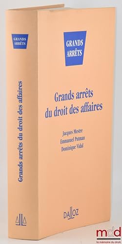 Imagen del vendedor de GRANDS ARRTS DU DROIT DES AFFAIRES, coll. Grands arrts a la venta por La Memoire du Droit