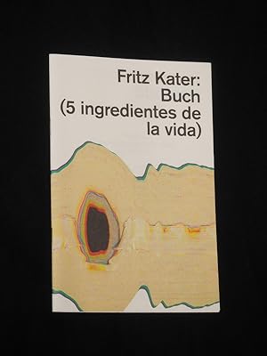 Bild des Verkufers fr Programmheft 3 Schauspiel Stuttgart 2015/16. BUCH (5 INGREDIENTES DE LA VIDA) von Fritz Kater. Regie: Armin Petras, Bhne: Volker Hintermeier, Kostme: Patricia Talacko. Mit Svenja Liesau, Thomas Schmauser, Anja Schneider, Max Simonischek, Edmund Telgenkmper, Ursula Werner, Miles Perkin zum Verkauf von Fast alles Theater! Antiquariat fr die darstellenden Knste