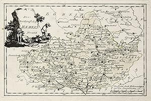 Bild des Verkufers fr Kupferstich- Karte, b. Reilly, "Die Markgrafschaft Maehren". zum Verkauf von Antiquariat Clemens Paulusch GmbH