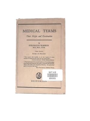 Imagen del vendedor de Medical Terms: Their Origin And Construction a la venta por World of Rare Books