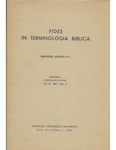 FIDES IN TERMINOLOGIA BIBLICA