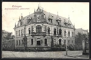 Ansichtskarte Erlangen, Verbindungshaus der Burschenschaft Bubenruthia