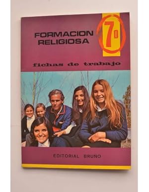 Imagen del vendedor de Formacin religiosa. Fichas de trabajo. 7 EGB a la venta por LIBRERA SOLAR DEL BRUTO