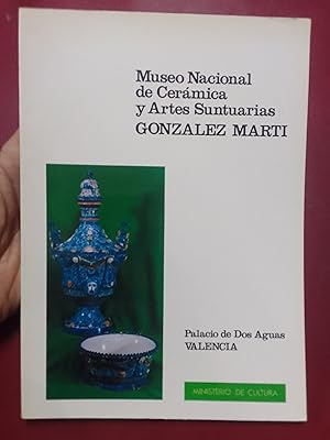 Imagen del vendedor de Museo Nacional de Cermica y Artes Suntuarias (SUBRAYADO) a la venta por Librera Eleutheria