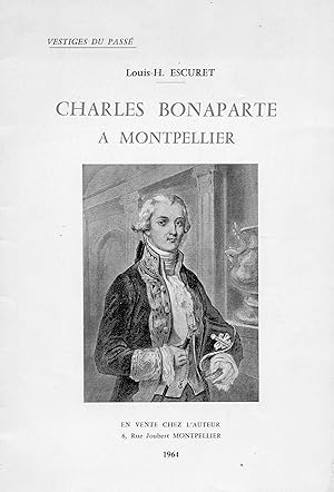 Bild des Verkufers fr CHARLES BONAPARTE A MONTPELLIER zum Verkauf von Librairie CLERC